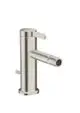 AXOR-HG-AXOR-One-Einhebel-Bidetmischer-mit-Zugstangen-Ablaufgarnitur-Edelstahl-Optic-48210800 gallery number 1